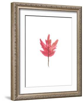Watercolor 3 Leaf-Jetty Printables-Framed Art Print