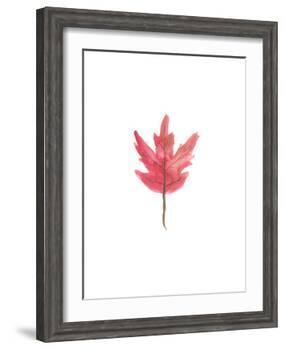 Watercolor 3 Leaf-Jetty Printables-Framed Art Print