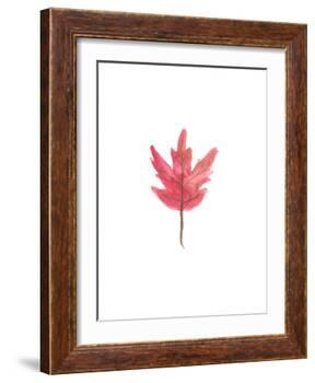 Watercolor 3 Leaf-Jetty Printables-Framed Art Print