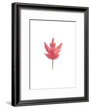 Watercolor 3 Leaf-Jetty Printables-Framed Art Print