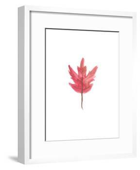 Watercolor 3 Leaf-Jetty Printables-Framed Art Print