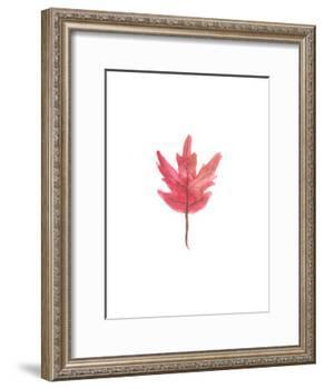 Watercolor 3 Leaf-Jetty Printables-Framed Art Print
