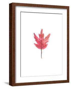 Watercolor 3 Leaf-Jetty Printables-Framed Art Print