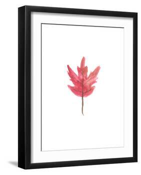 Watercolor 3 Leaf-Jetty Printables-Framed Art Print