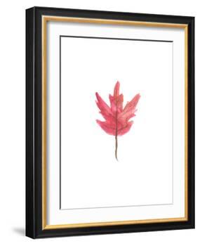 Watercolor 3 Leaf-Jetty Printables-Framed Art Print