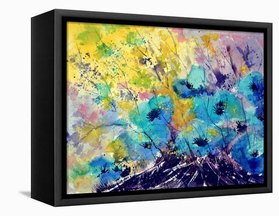 Watercolor 412113-Pol Ledent-Framed Stretched Canvas