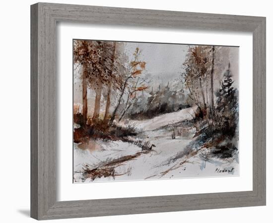 Watercolor 4256-Pol Ledent-Framed Art Print