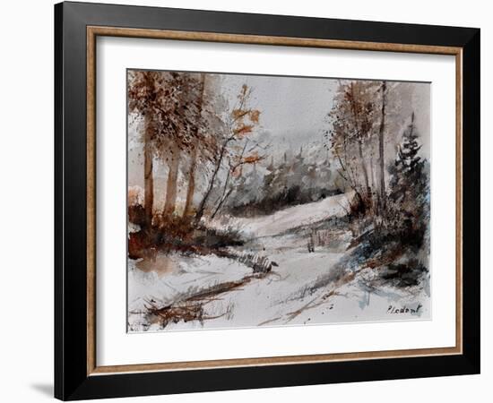 Watercolor 4256-Pol Ledent-Framed Art Print