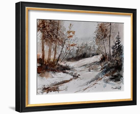 Watercolor 4256-Pol Ledent-Framed Art Print