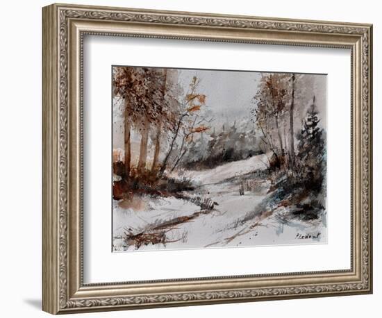 Watercolor 4256-Pol Ledent-Framed Art Print