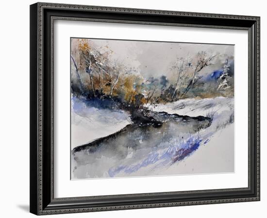 Watercolor 45412032-Pol Ledent-Framed Art Print