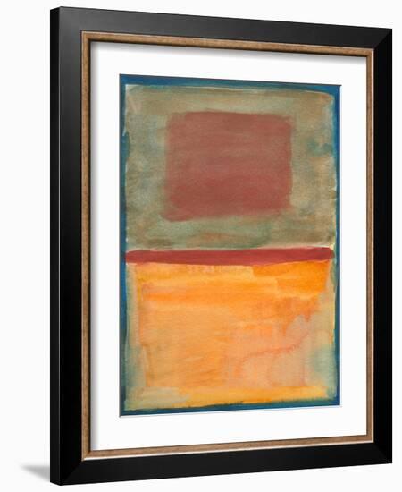 Watercolor 8, 2011-Valerie Francoise-Framed Giclee Print