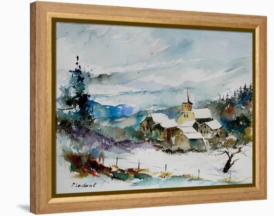 Watercolor 908011-Pol Ledent-Framed Stretched Canvas