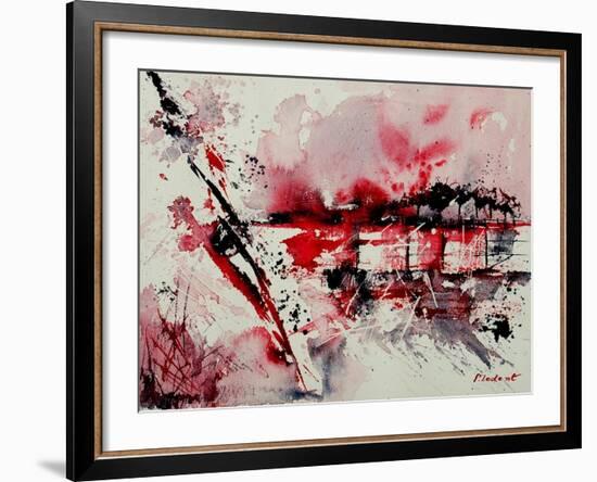 Watercolor Abstract 545-Pol Ledent-Framed Art Print