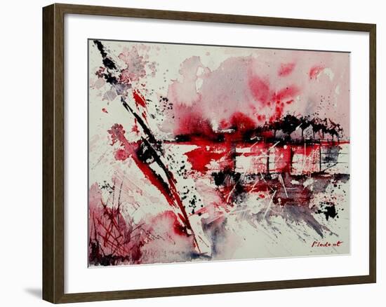 Watercolor Abstract 545-Pol Ledent-Framed Art Print