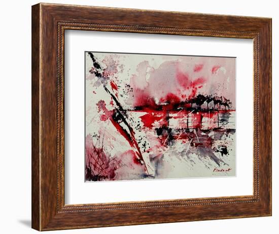 Watercolor Abstract 545-Pol Ledent-Framed Art Print