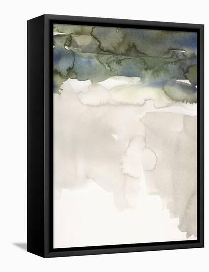 Watercolor Abstract Horizon III-Jacob Green-Framed Stretched Canvas
