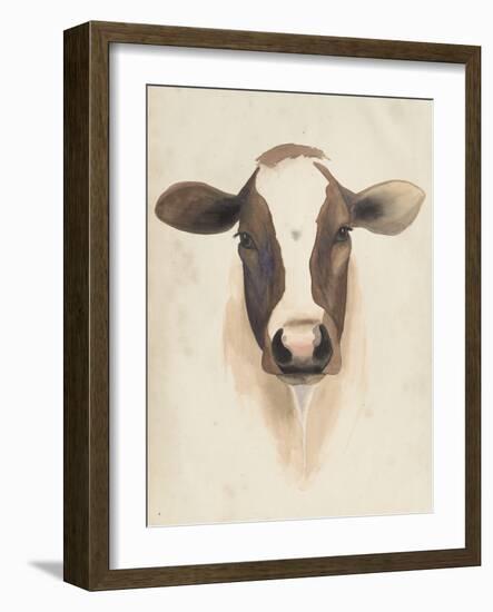 Watercolor Animal Study VII-Grace Popp-Framed Art Print