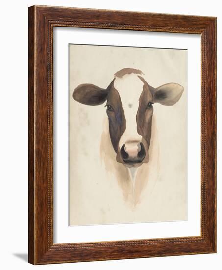 Watercolor Animal Study VII-Grace Popp-Framed Art Print