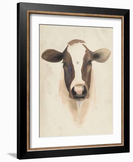 Watercolor Animal Study VII-Grace Popp-Framed Art Print