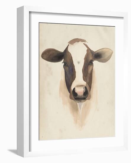 Watercolor Animal Study VII-Grace Popp-Framed Art Print