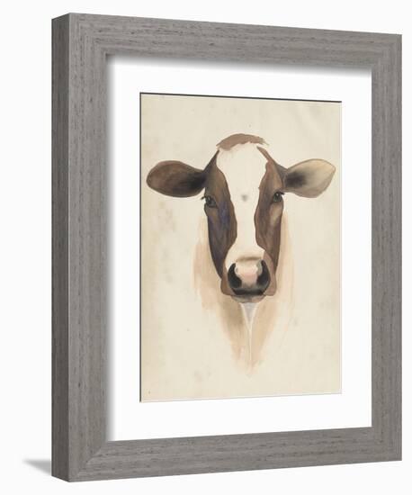 Watercolor Animal Study VII-Grace Popp-Framed Art Print