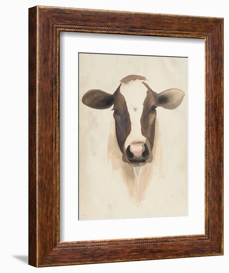 Watercolor Animal Study VII-Grace Popp-Framed Art Print