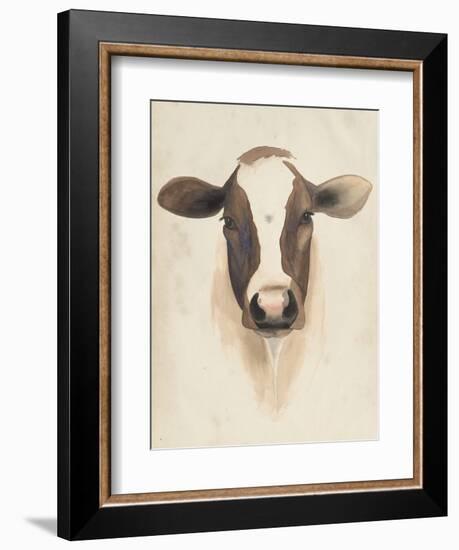 Watercolor Animal Study VII-Grace Popp-Framed Art Print