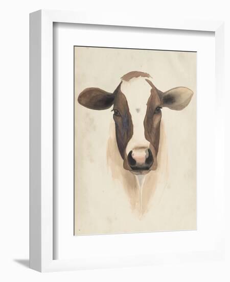 Watercolor Animal Study VII-Grace Popp-Framed Art Print