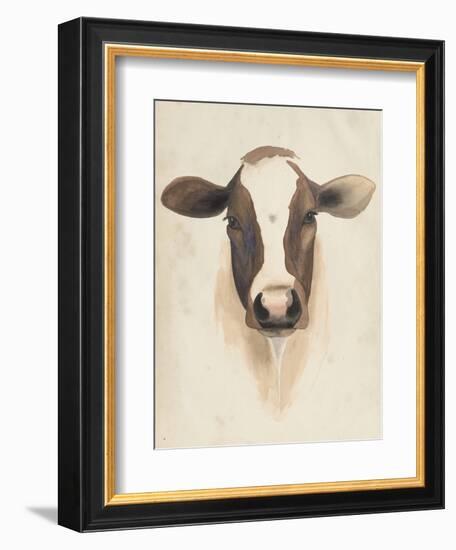 Watercolor Animal Study VII-Grace Popp-Framed Art Print