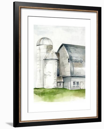 Watercolor Barn II-Jennifer Paxton Parker-Framed Art Print