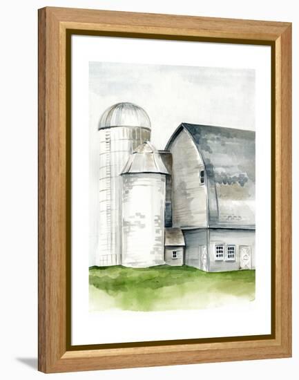 Watercolor Barn II-Jennifer Paxton Parker-Framed Stretched Canvas