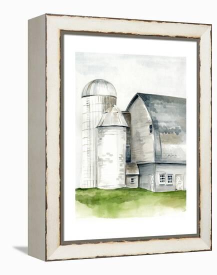 Watercolor Barn II-Jennifer Paxton Parker-Framed Stretched Canvas