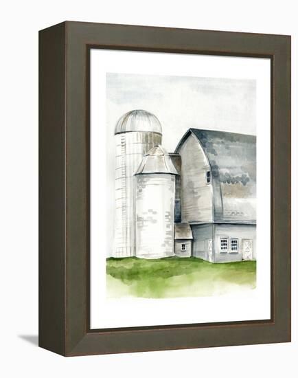 Watercolor Barn II-Jennifer Paxton Parker-Framed Stretched Canvas