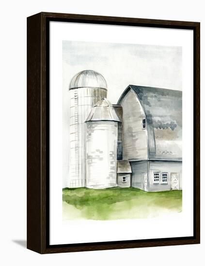 Watercolor Barn II-Jennifer Paxton Parker-Framed Stretched Canvas