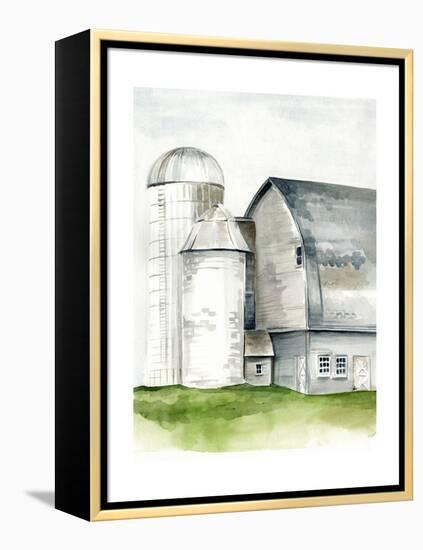 Watercolor Barn II-Jennifer Paxton Parker-Framed Stretched Canvas