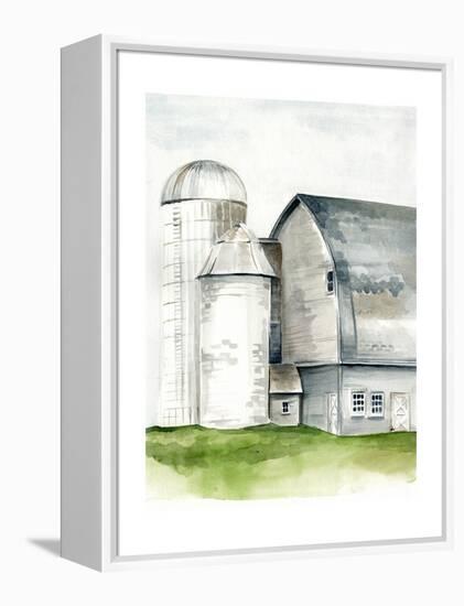 Watercolor Barn II-Jennifer Paxton Parker-Framed Stretched Canvas