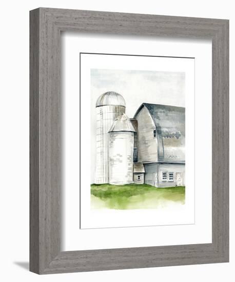 Watercolor Barn II-Jennifer Paxton Parker-Framed Art Print