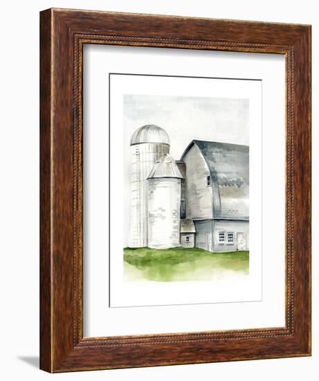 Watercolor Barn II-Jennifer Paxton Parker-Framed Art Print