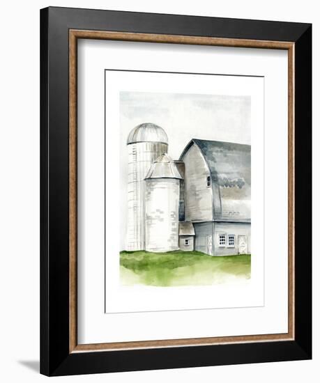 Watercolor Barn II-Jennifer Paxton Parker-Framed Art Print