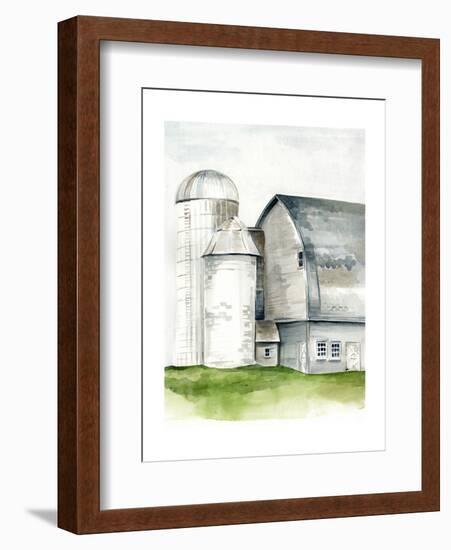 Watercolor Barn II-Jennifer Paxton Parker-Framed Art Print