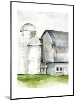 Watercolor Barn II-Jennifer Paxton Parker-Mounted Art Print