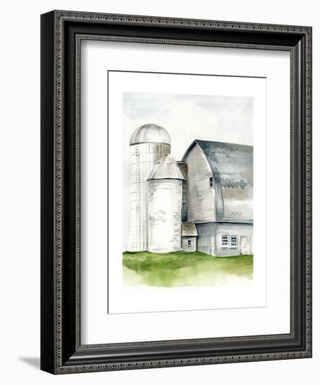 Watercolor Barn II-Jennifer Paxton Parker-Framed Art Print