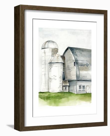 Watercolor Barn II-Jennifer Paxton Parker-Framed Art Print