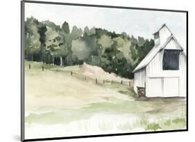 Watercolor Barn III-Jennifer Paxton Parker-Mounted Art Print