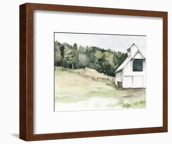 Watercolor Barn III-Jennifer Paxton Parker-Framed Art Print