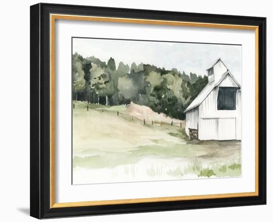 Watercolor Barn III-Jennifer Paxton Parker-Framed Art Print