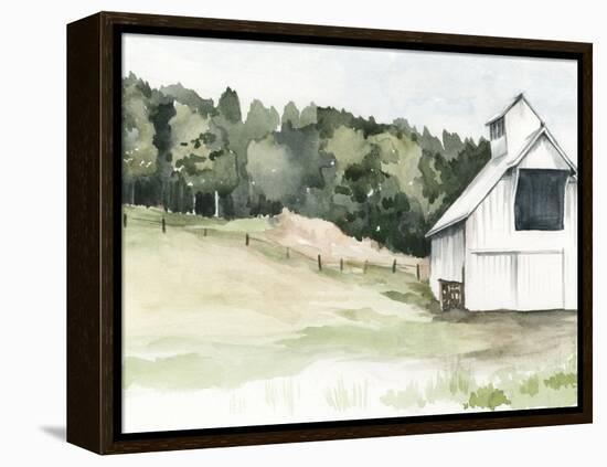 Watercolor Barn III-Jennifer Paxton Parker-Framed Stretched Canvas