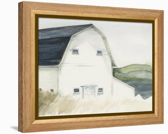 Watercolor Barn IV-Jennifer Paxton Parker-Framed Stretched Canvas