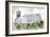 Watercolor Barn-Kimberly Allen-Framed Premium Giclee Print